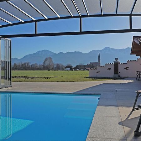 Alluring Holiday Home In Ubersee With Whirlpool Zewnętrze zdjęcie