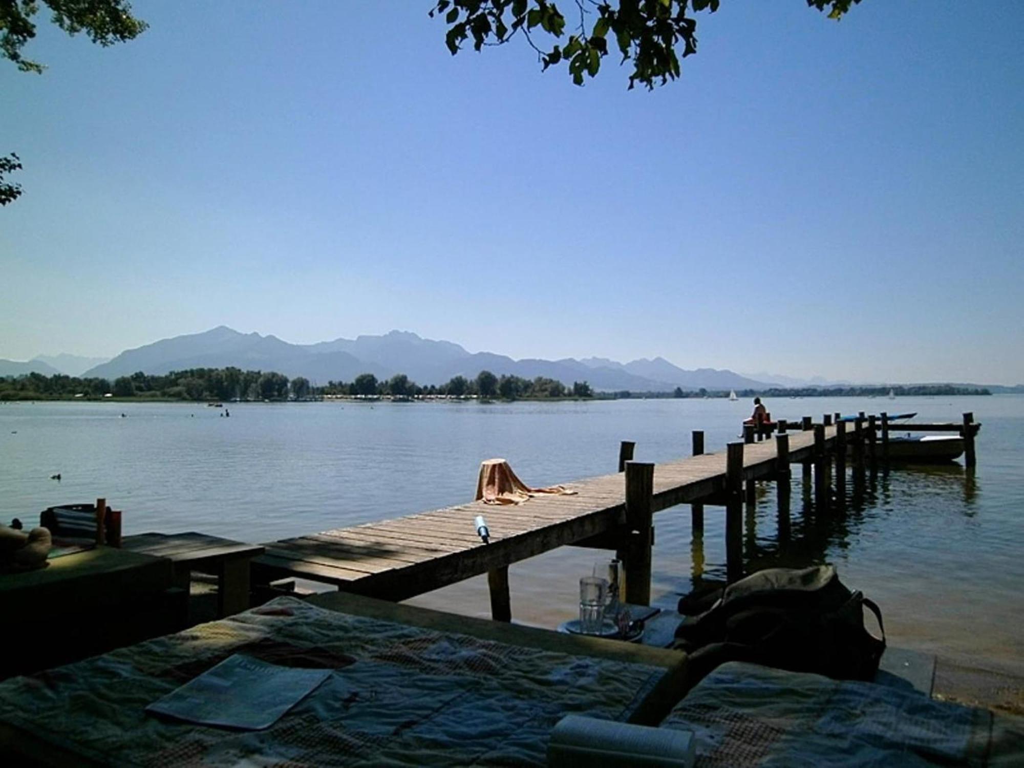 Alluring Holiday Home In Ubersee With Whirlpool Zewnętrze zdjęcie